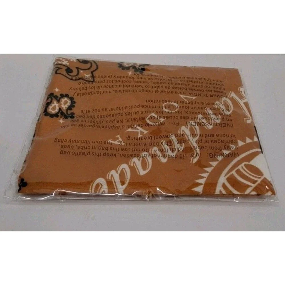 Tito's Vodka Bandana, Official Merchandise, New, Sealed, Orange & Black